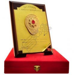 Kabartma Polis Rozeti Asit İndirme Kumlama Ahşap Plaket