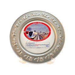 Pleksi Kesim Ayaklı Dijital Baskı Gümüş Plaket