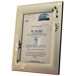 Özel Metal Çerçeveli Dijital Baskılı Plaket