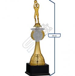 Basketbol Figürlü Maçın Oyuncusu MVP Altın Kupa Ödülü 39 cm