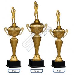 Basketbol Şampiyonası Basketbol Figürlü Kulplu Süper Derece Kupaları