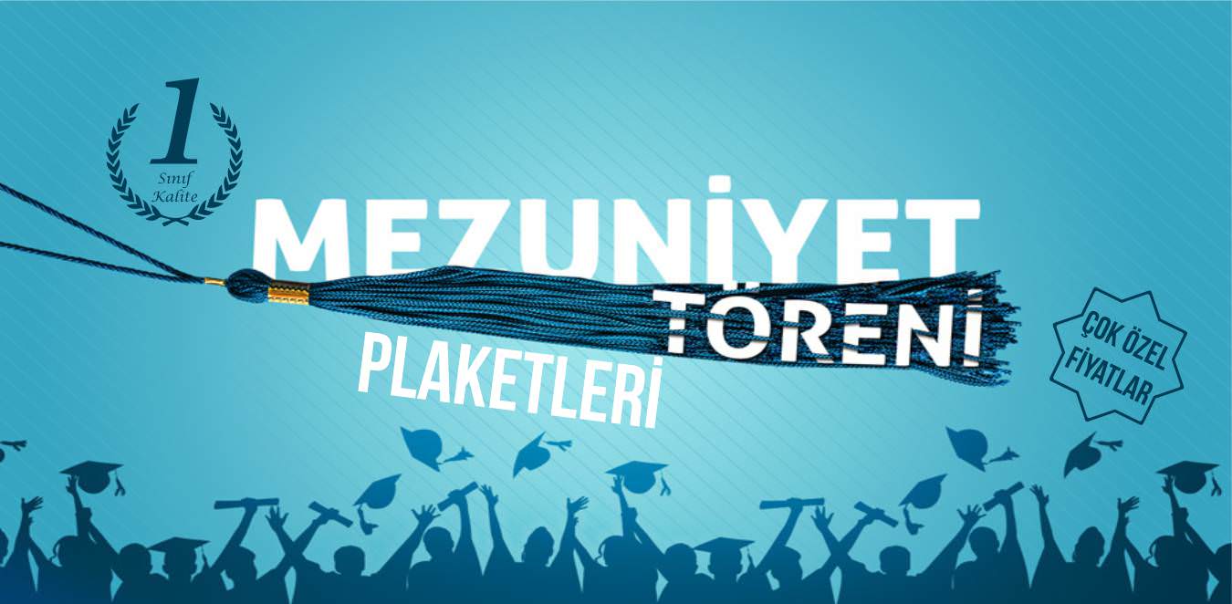 Mezuniyet Töreni Plaket Örnekleri Sanal Plaket