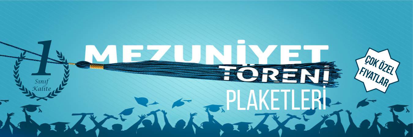 Sanal Plaket Mezuniyet Töreni Plaket Örnekleri